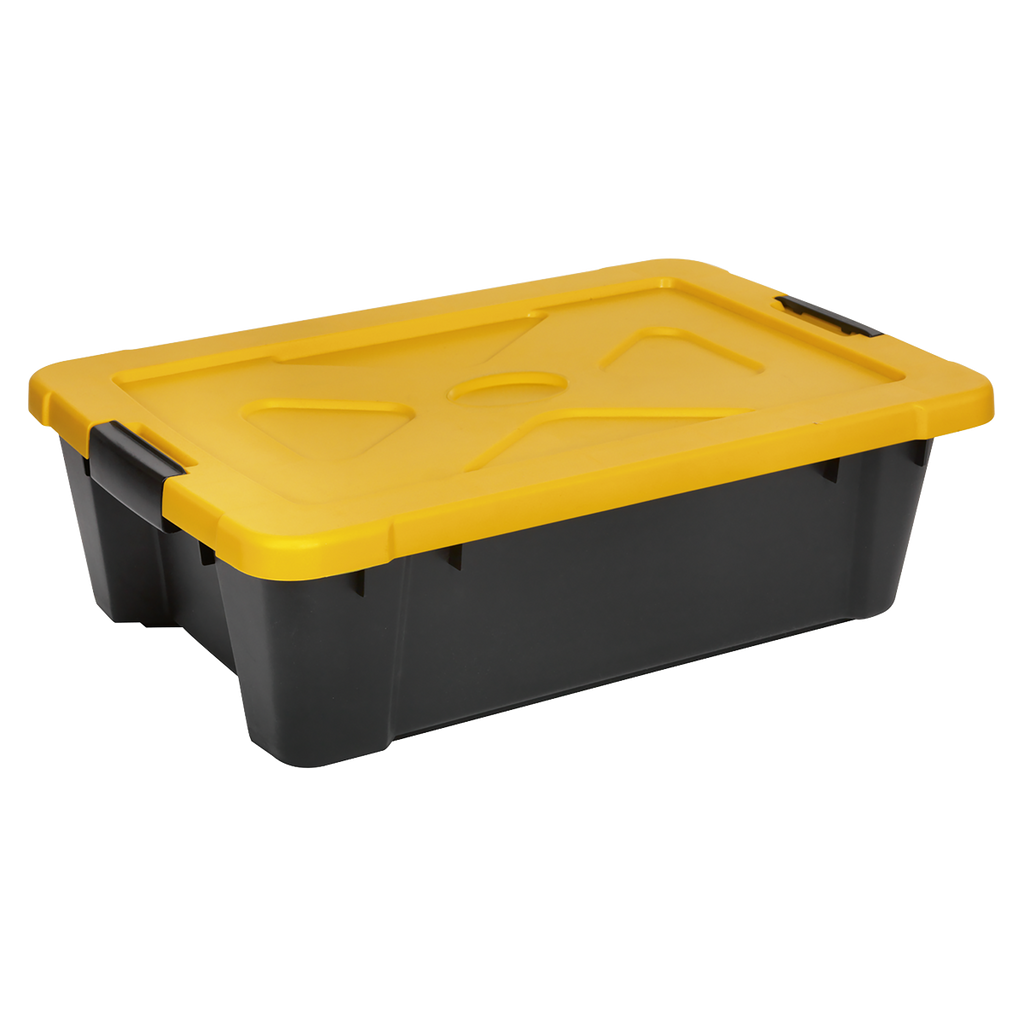 Composite Stackable Storage Box with Lid, 27L (APB27)