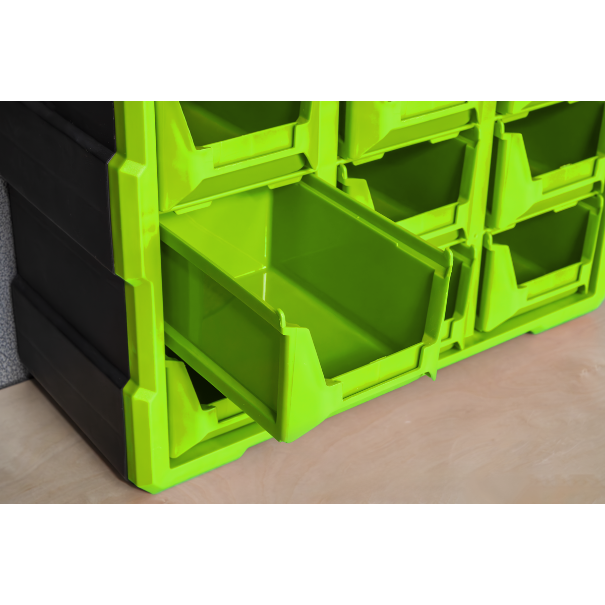 Cabinet Box, 39 Drawer, Green/Black (APDC39HV)