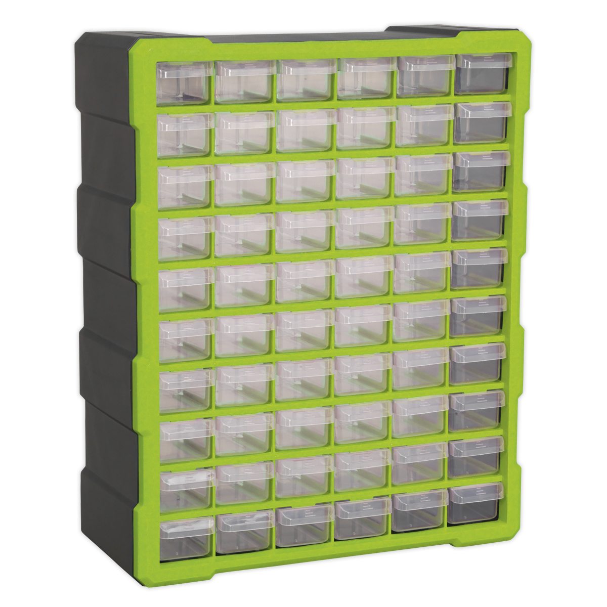 Cabinet Box, 60 Drawer, Green/Black (APDC60HV)