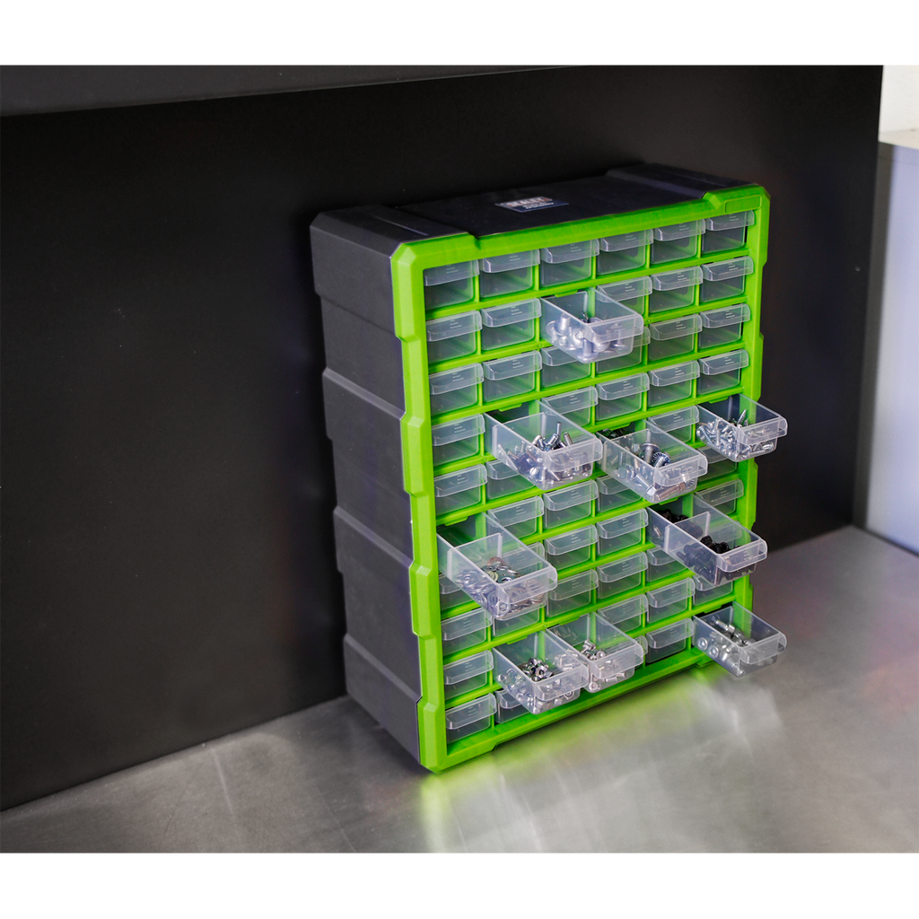 Cabinet Box, 60 Drawer, Green/Black (APDC60HV)