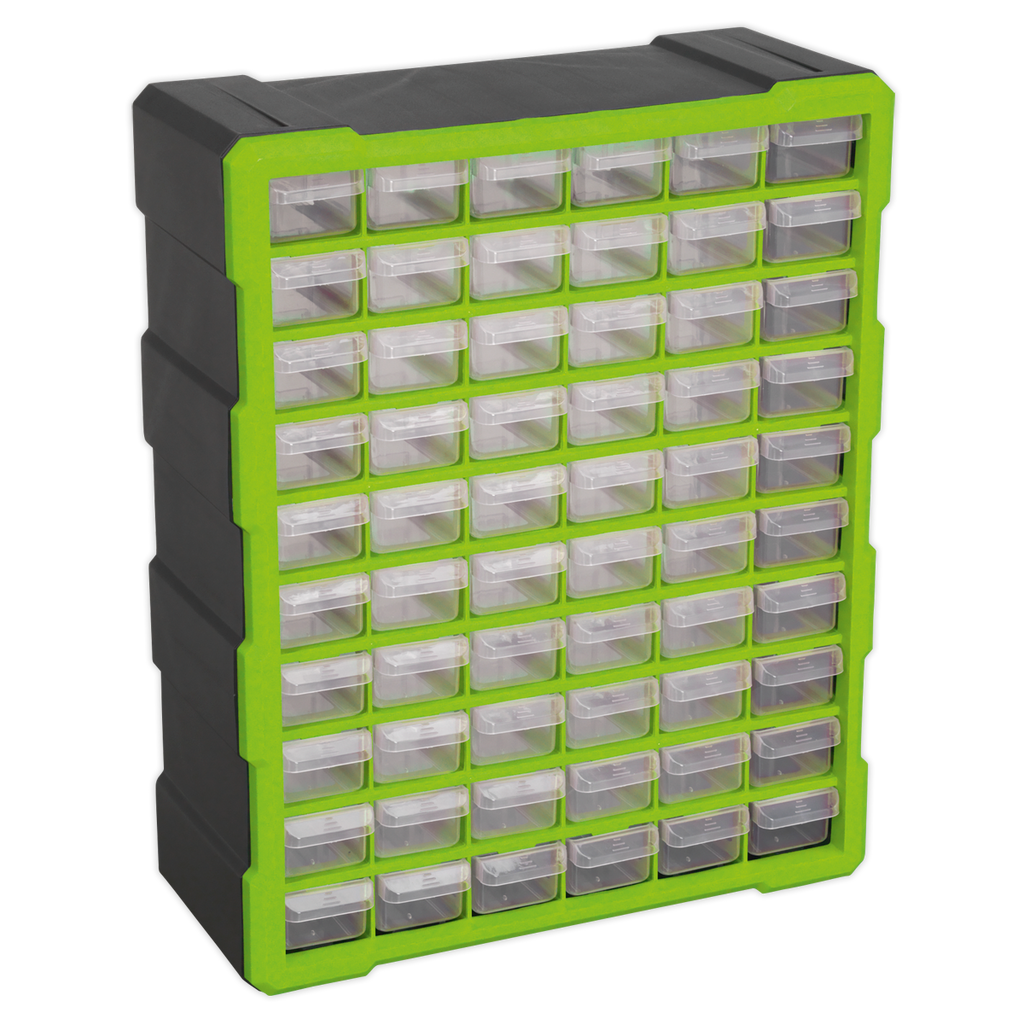 Cabinet Box, 60 Drawer, Green/Black (APDC60HV)