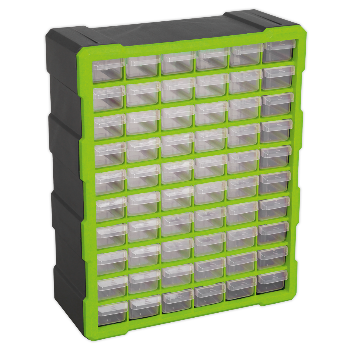 Cabinet Box, 60 Drawer, Green/Black (APDC60HV)