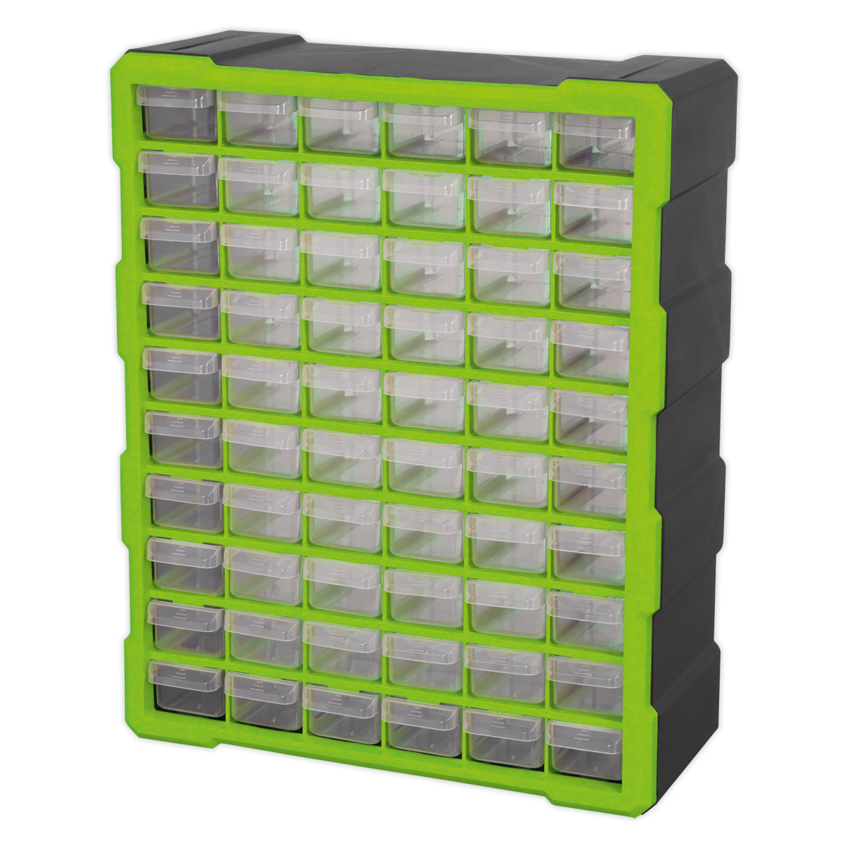 Cabinet Box, 60 Drawer, Green/Black (APDC60HV)