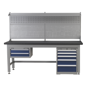 Premier Industrial™ Complete Workstation & Cabinet Combo 1.5m