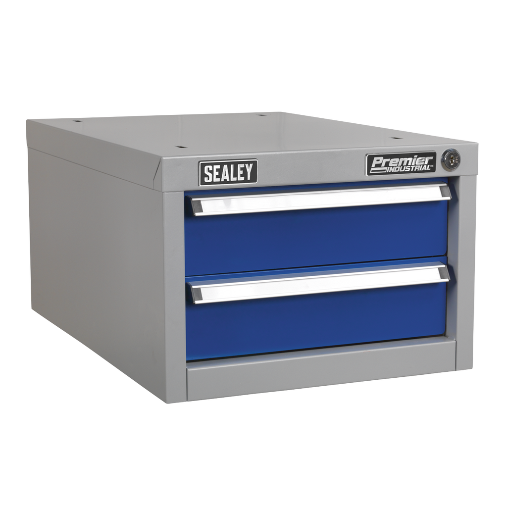 Premier Industrial™ Double Drawer Unit for API Series Workbenches (Factory Refurbished C)