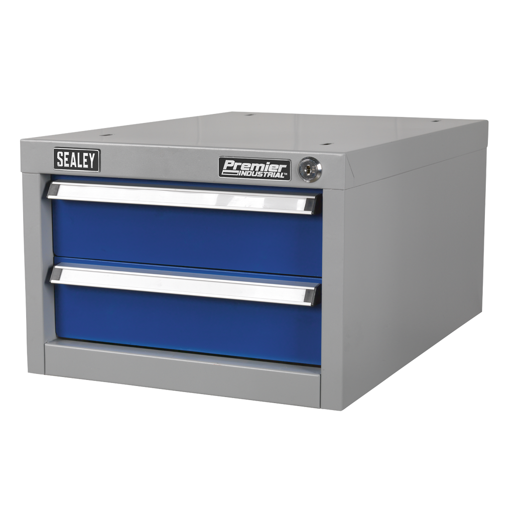 Premier Industrial™ Double Drawer Unit for API Series Workbenches (Factory Refurbished C)