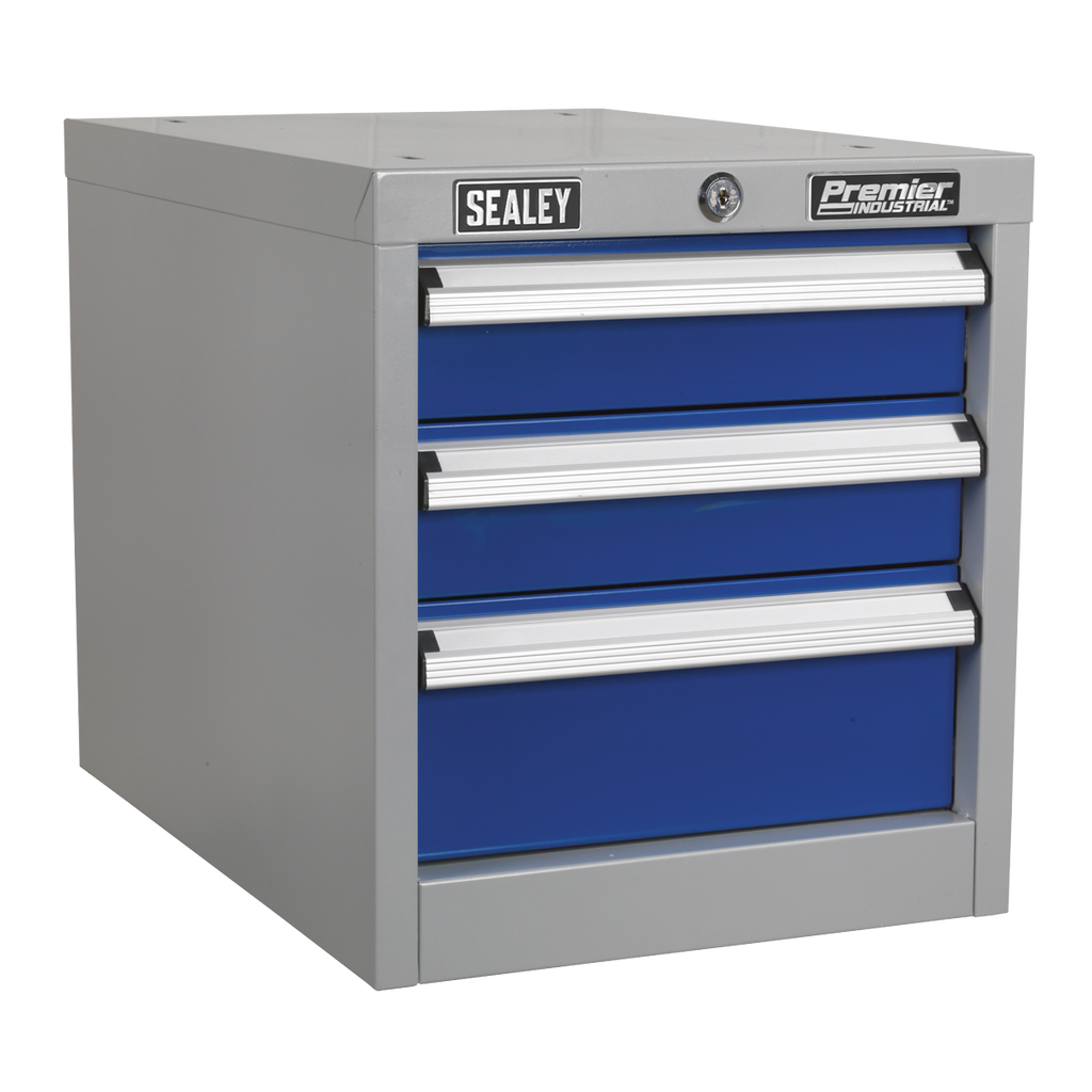 Premier Industrial™ Triple Drawer Unit for API Series Workbenches