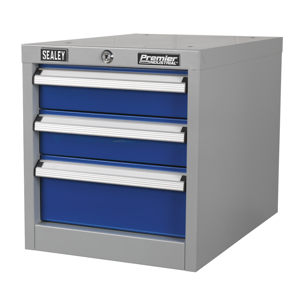 Premier Industrial™ Triple Drawer Unit for API Series Workbenches