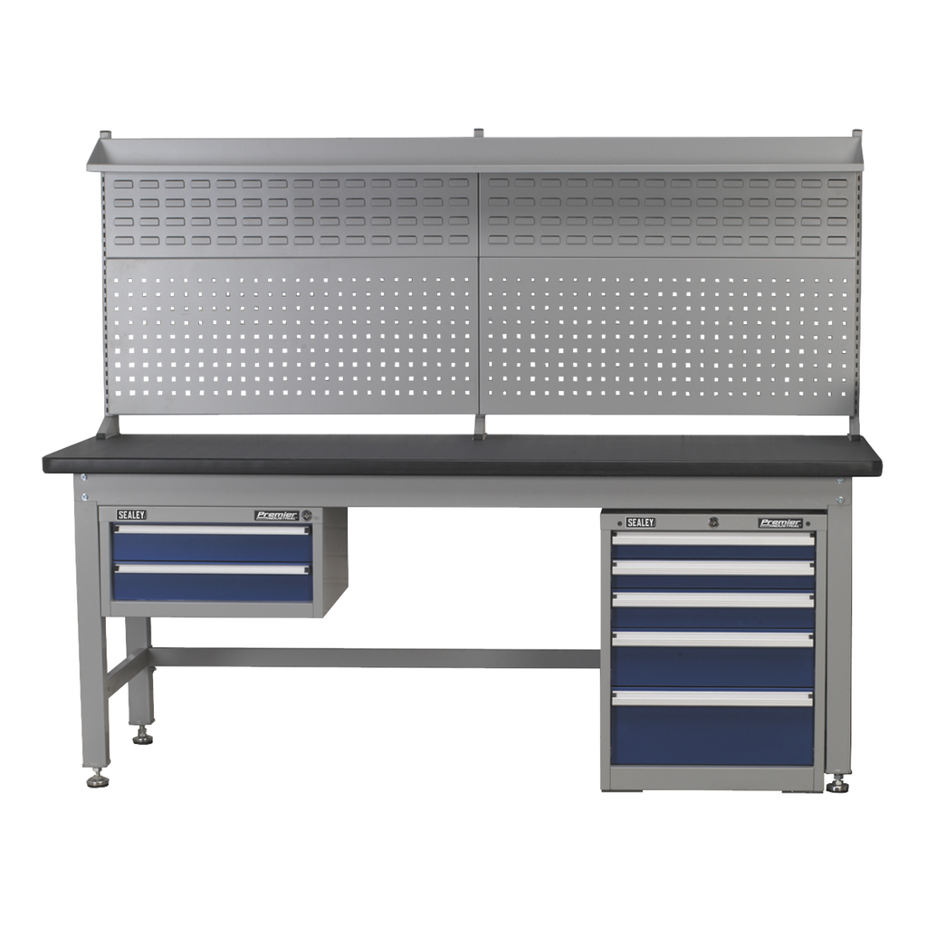 Premier Industrial™ Complete Workstation & Cabinet Combo 1.8m
