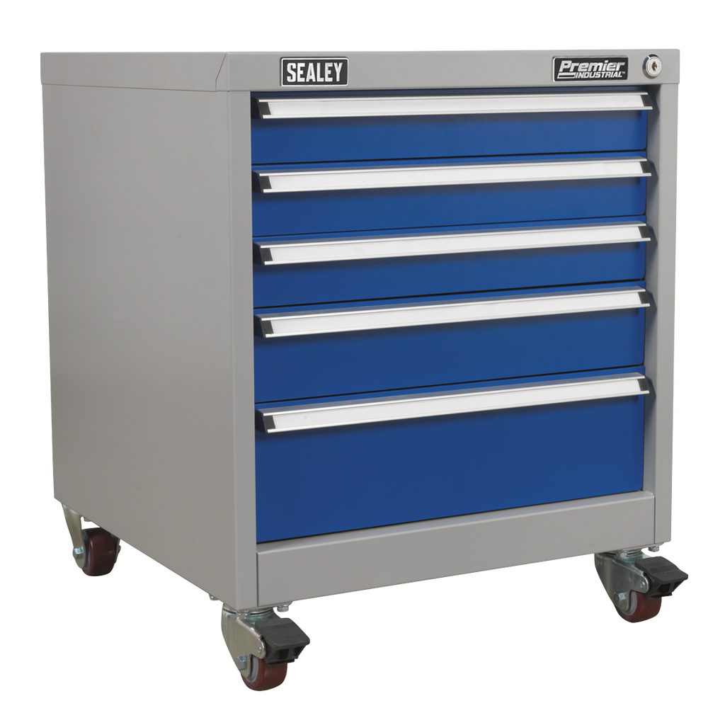 Premier Industrial™ Mobile Industrial Cabinet 5 Drawer