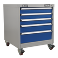 Premier Industrial™ Mobile Industrial Cabinet 5 Drawer