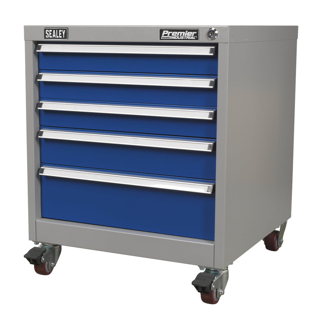 Premier Industrial™ Mobile Industrial Cabinet 5 Drawer