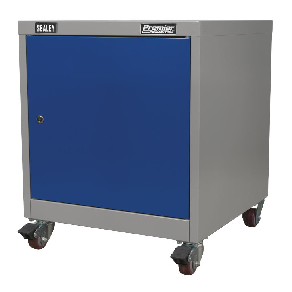 Premier Industrial™ Mobile Industrial Cabinet with 1 Shelf