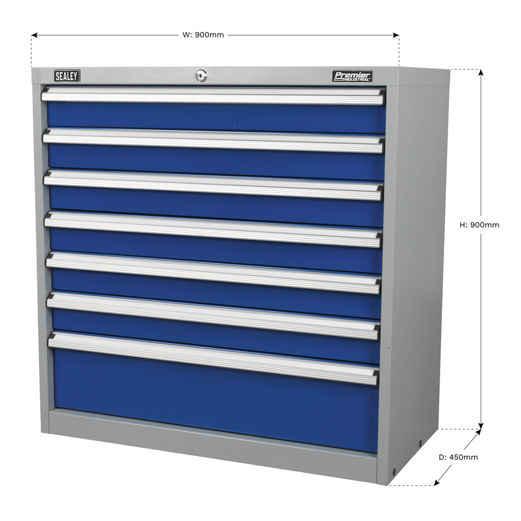 Premier Industrial™ Cabinet 7 Drawer