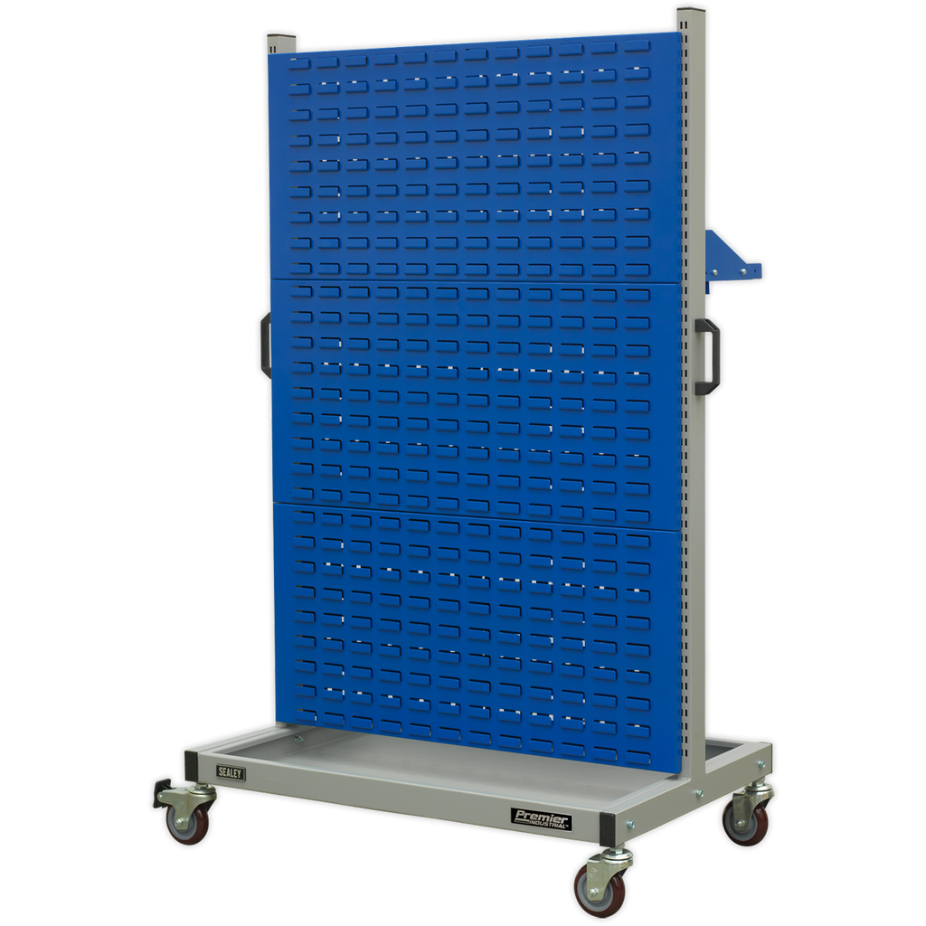 Premier Industrial™ Mobile Storage System with Shelf