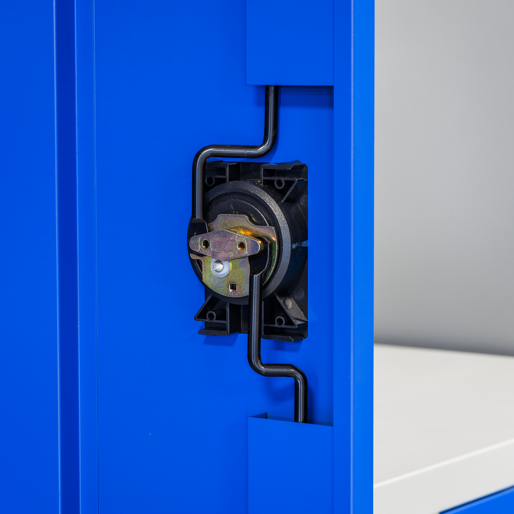 Premier Industrial™ Cabinet with 7 Drawers & 3 Shelves 1800mm