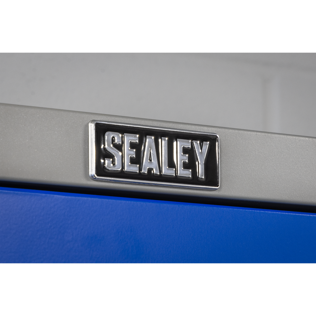 Premier Industrial™ Cabinet with 7 Drawers & 3 Shelves 1800mm