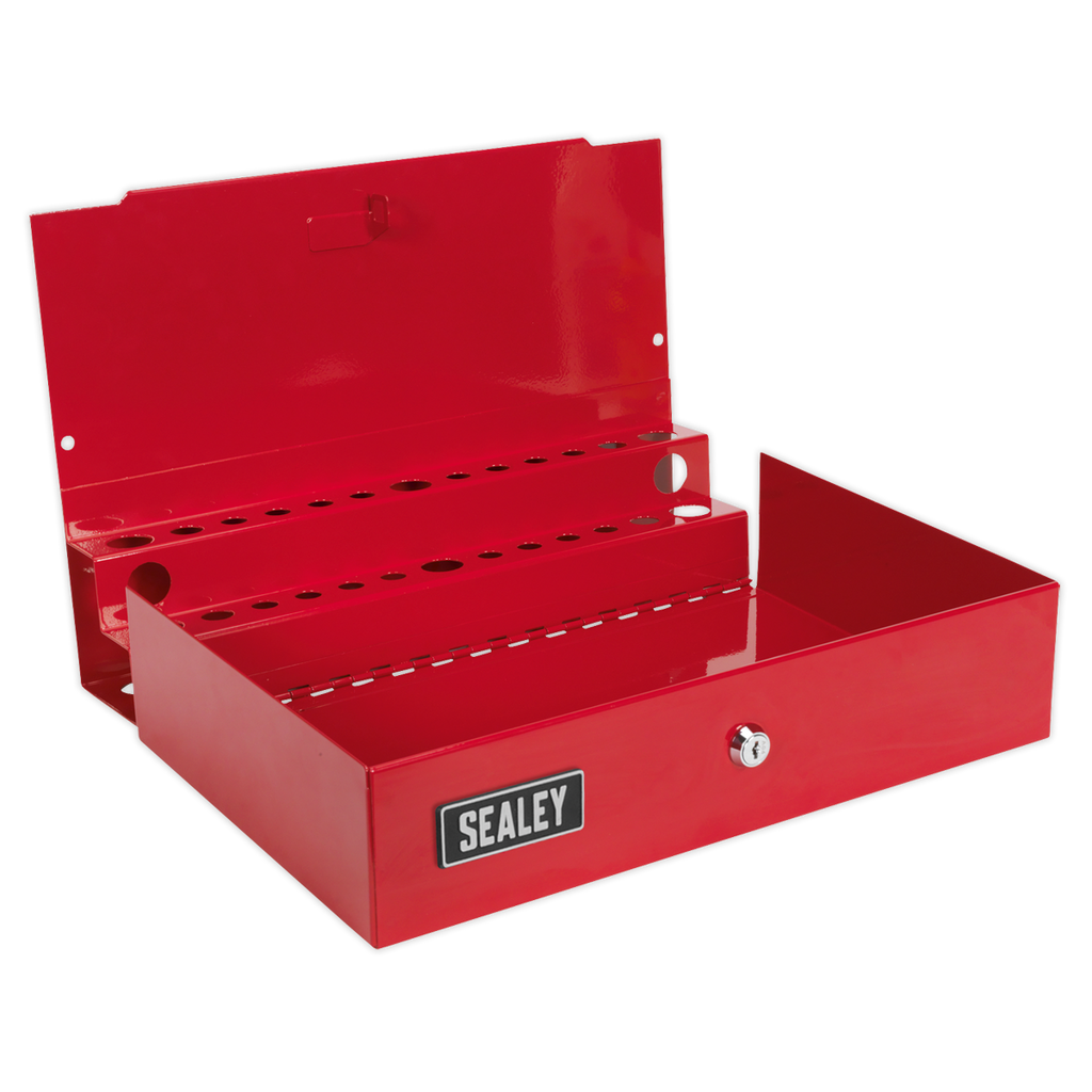 Side Cabinet for Long Handle Tools, Red (APLHT)