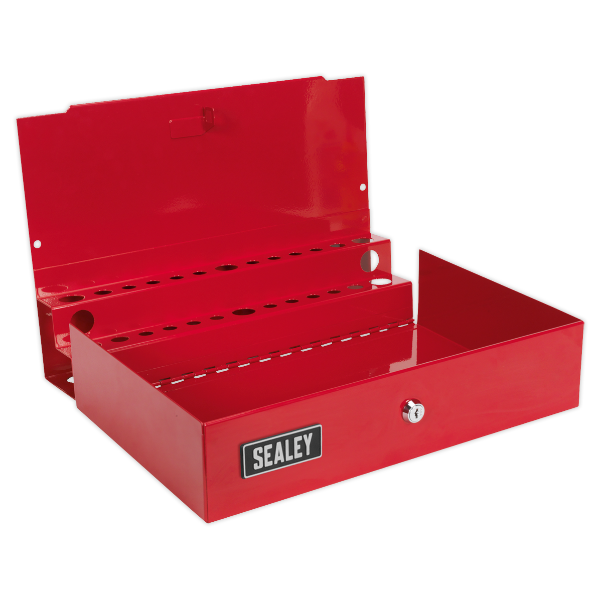 Side Cabinet for Long Handle Tools, Red (APLHT)