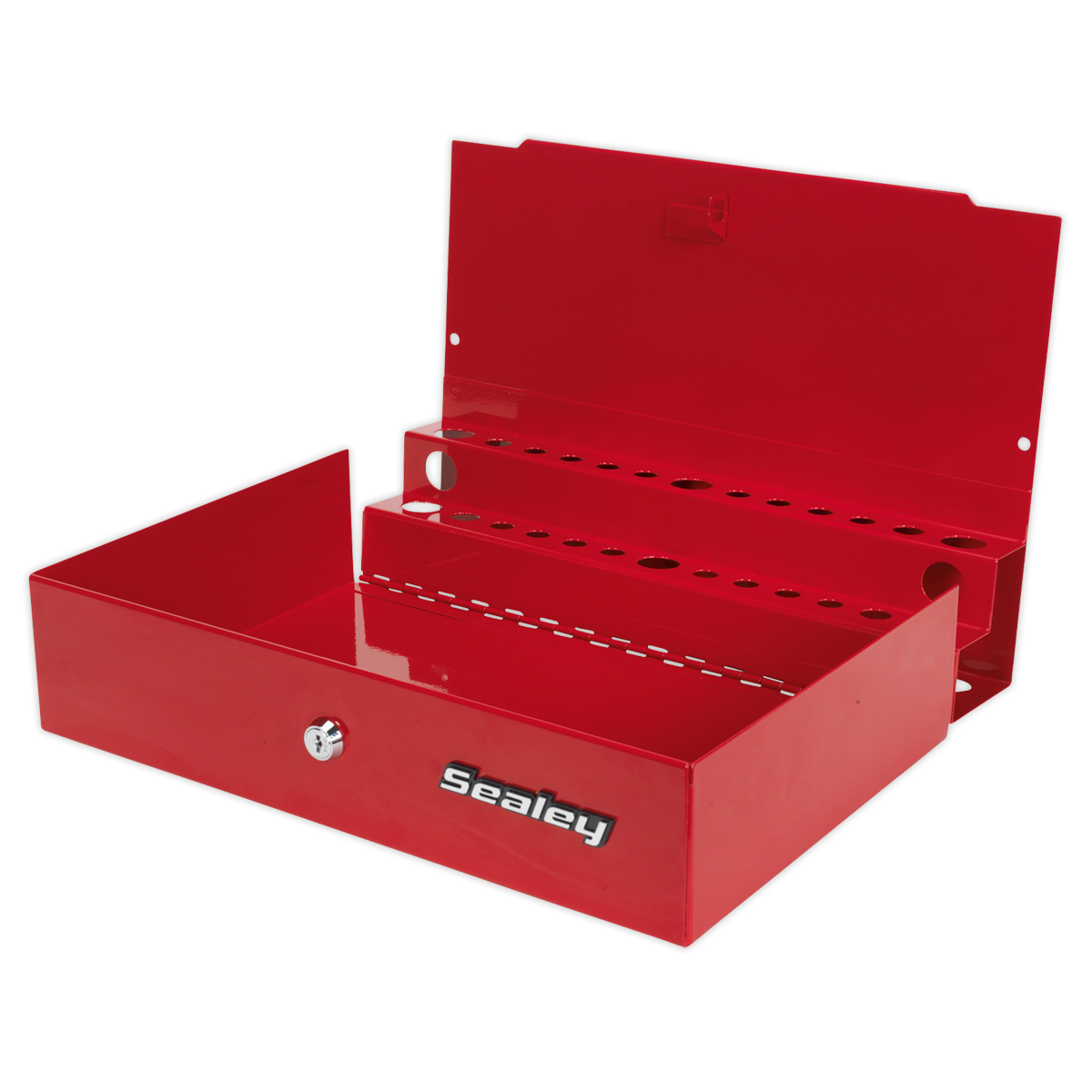 Side Cabinet for Long Handle Tools, Red (APLHT)