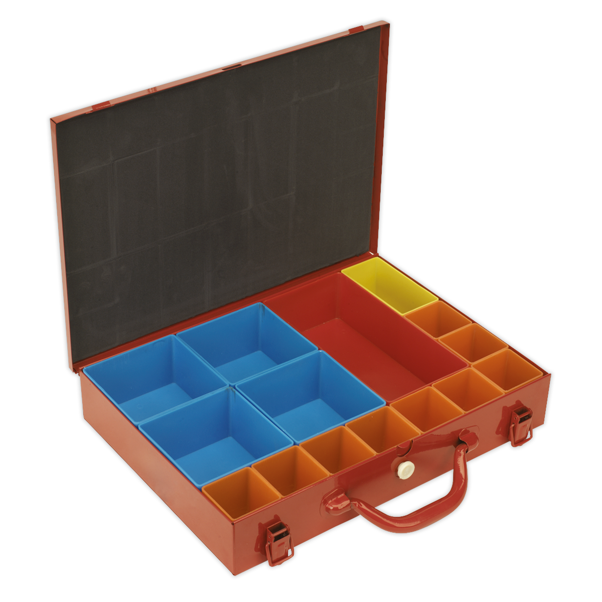 Metal Case with 15 Storage Bins (APMC15)