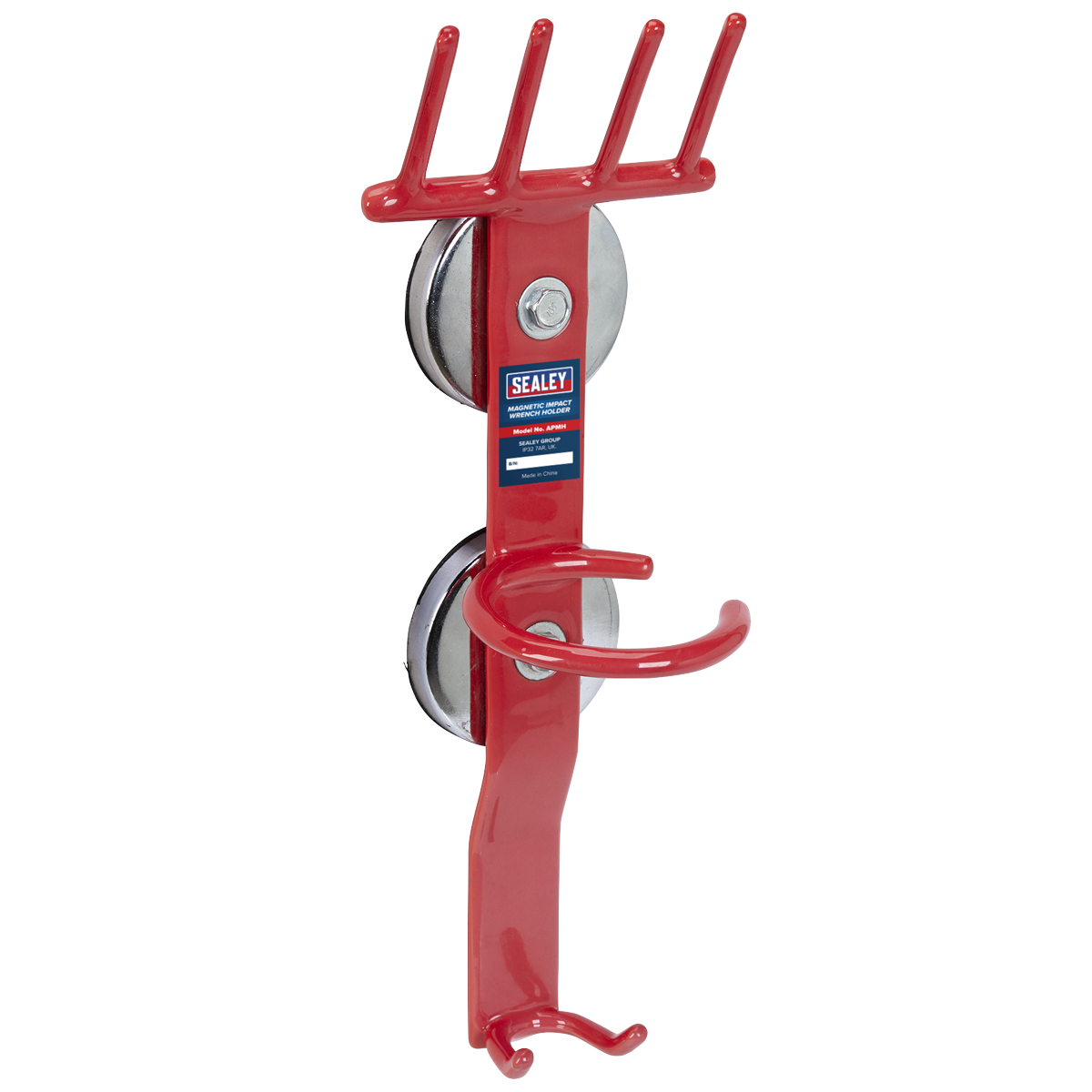 Magnetic Impact Wrench Holder, Red (APMH)