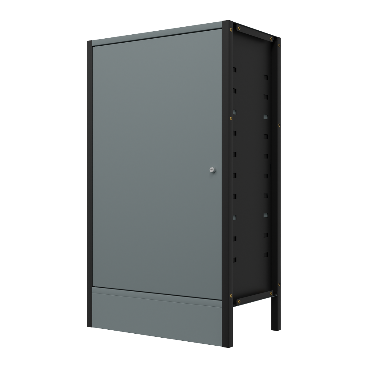 Modular Storage Base Cupboard Unit 3 Shelves 580mm