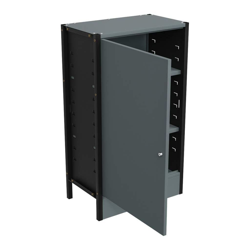 Modular Storage Base Cupboard Unit 3 Shelves 580mm