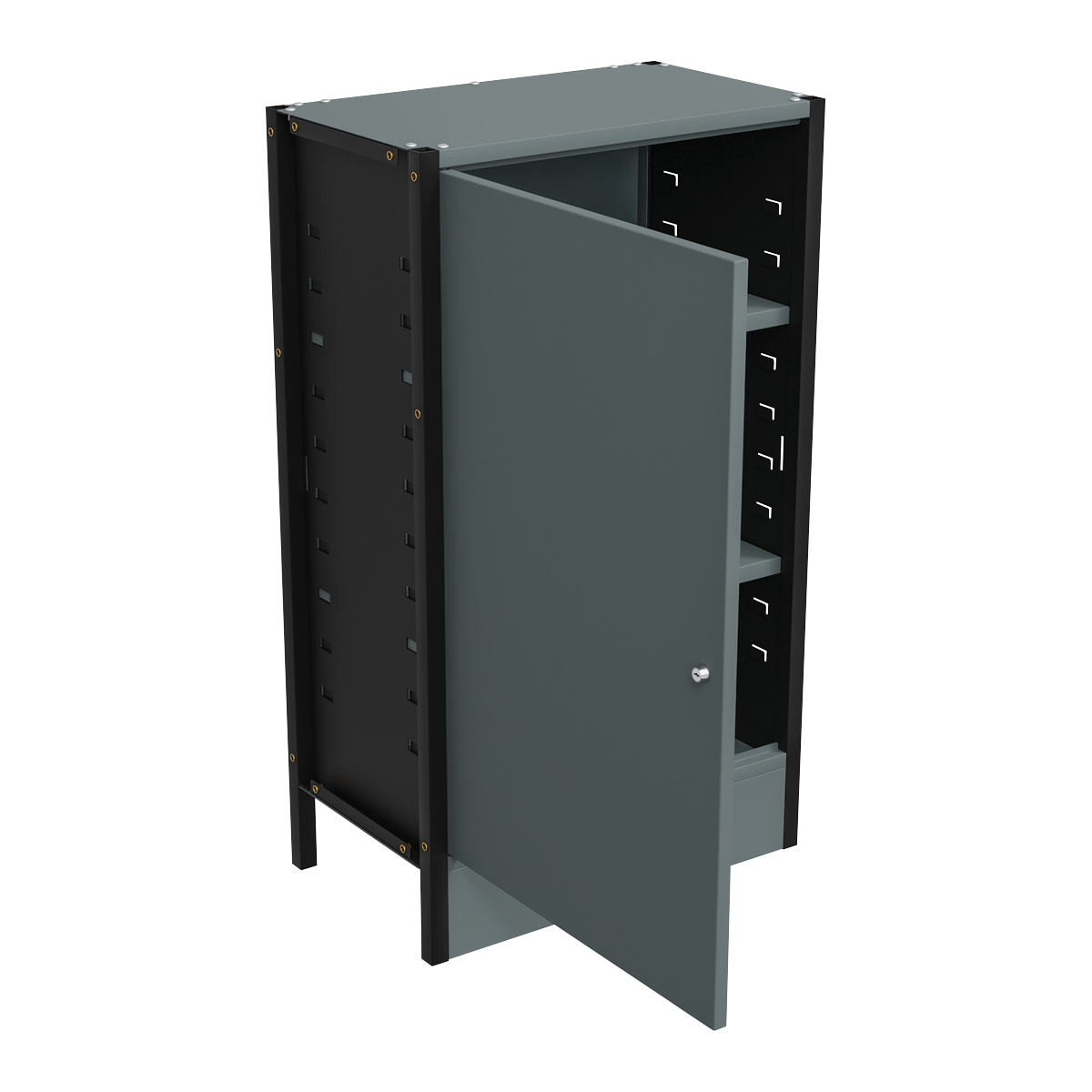 Modular Storage Base Cupboard Unit 3 Shelves 580mm