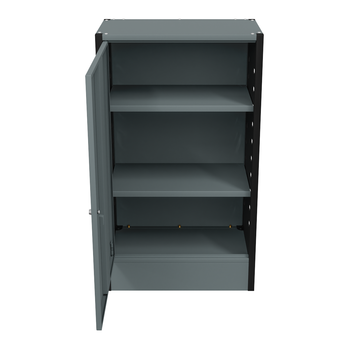 Modular Storage Base Cupboard Unit 3 Shelves 580mm