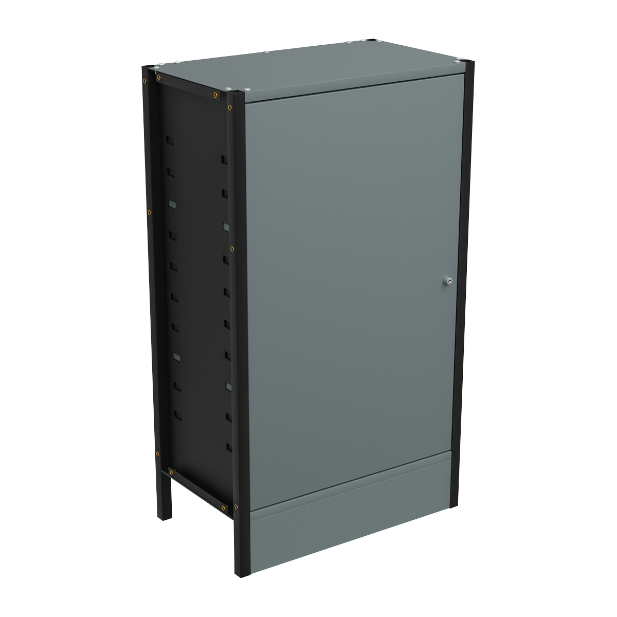 Modular Storage Base Cupboard Unit 3 Shelves 580mm