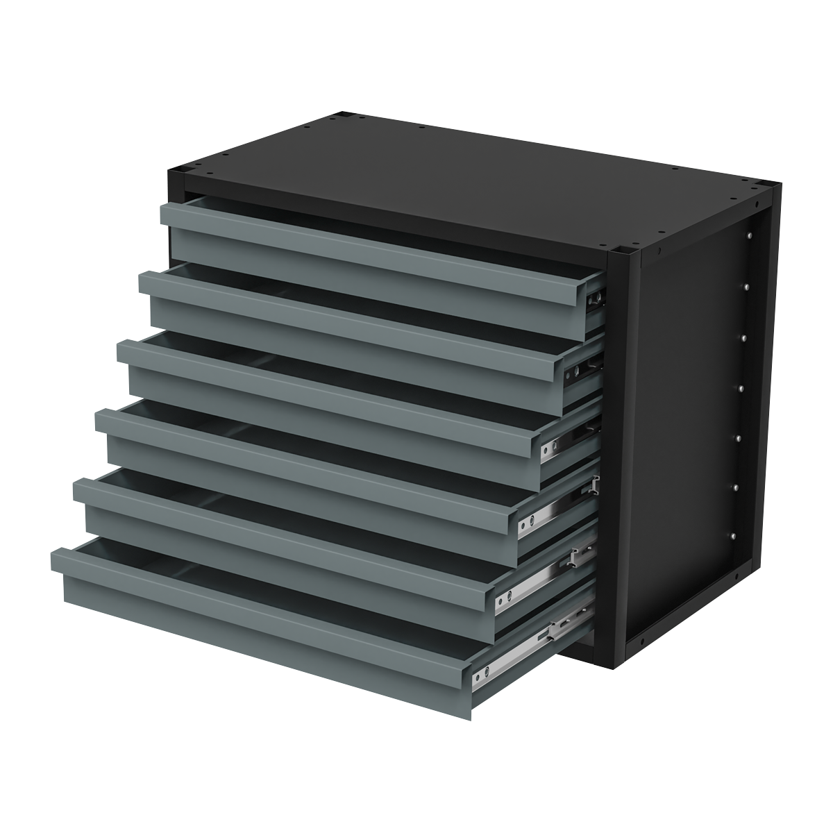 Modular Storage Mid Unit 6 Drawer 580mm