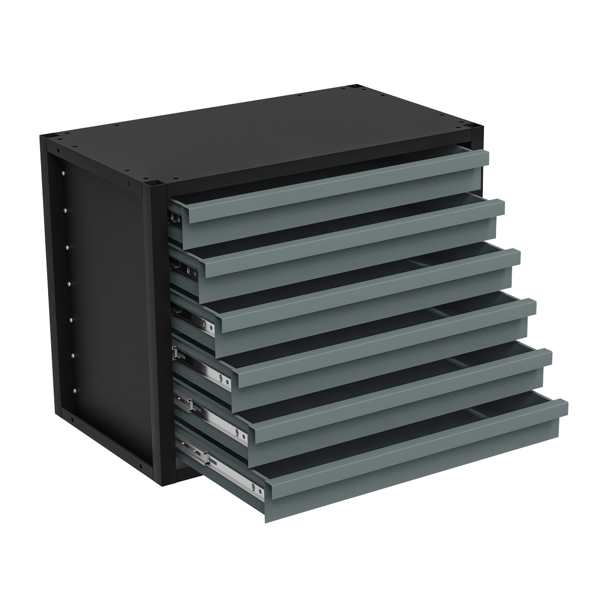 Modular Storage Mid Unit 6 Drawer 580mm