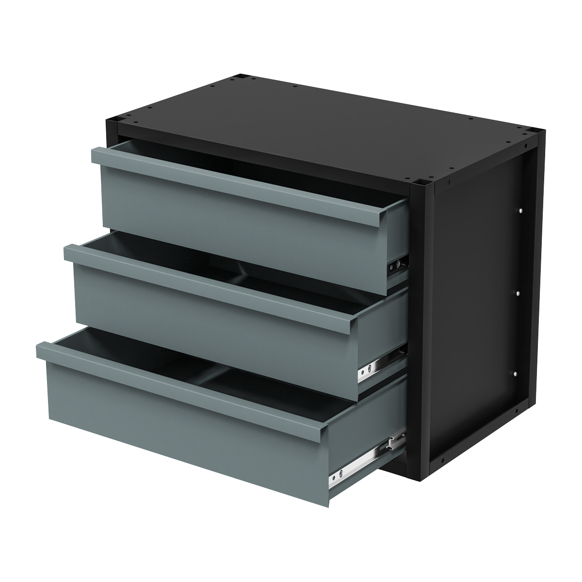 Modular Storage Mid Unit 3 Drawer 580mm