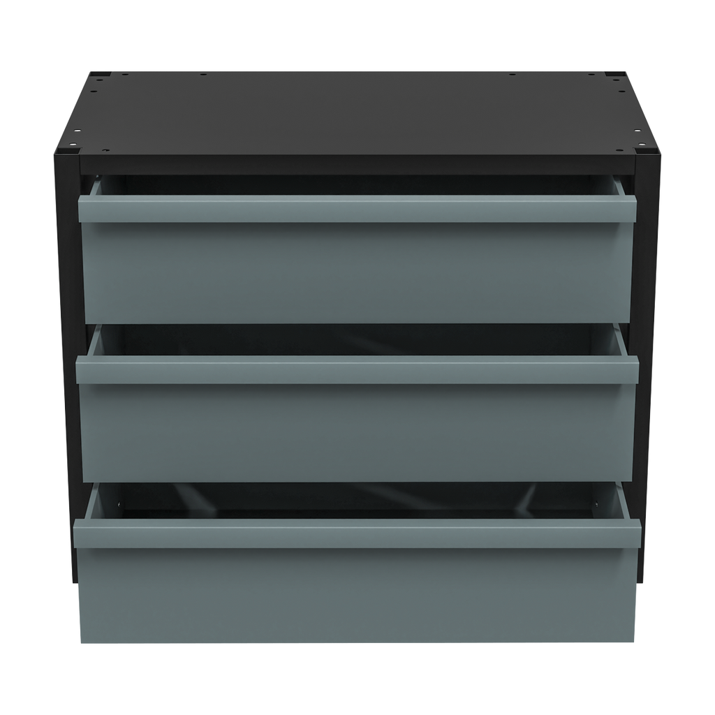 Modular Storage Mid Unit 3 Drawer 580mm