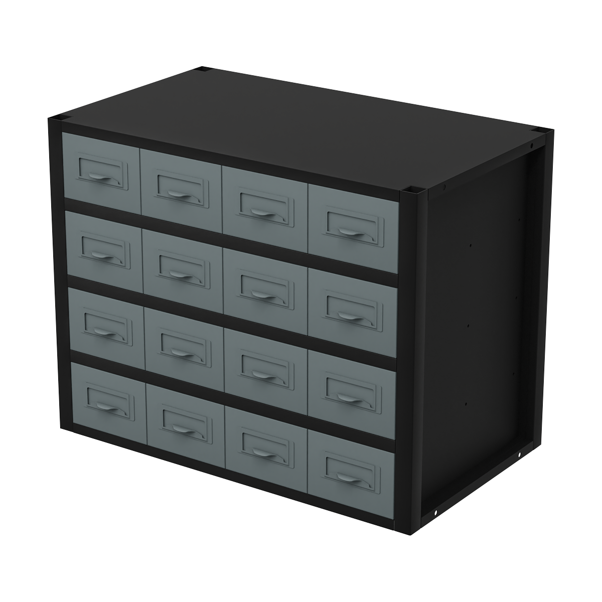 Modular Storage Mid Unit 16 Small Drawers 580mm