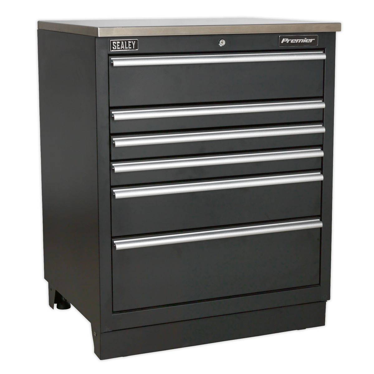 Premier™ Heavy-Duty Modular Floor Cabinet 6 Drawer 775mm