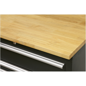 Premier™ Storage System with Hardwood Worktop 2.48m