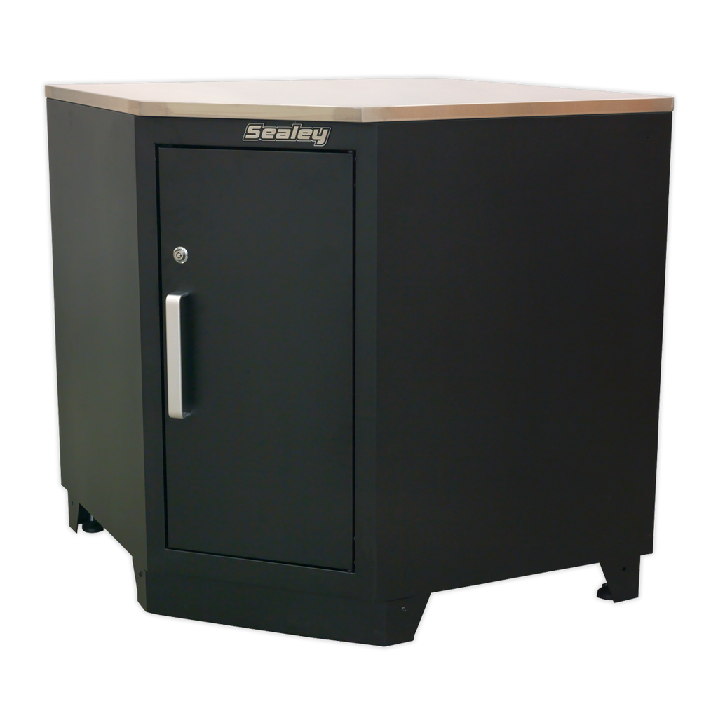 Premier™ Stainless Steel Corner Worktop 930mm