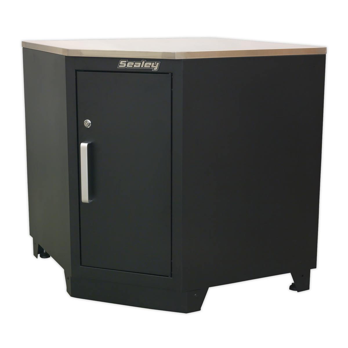 Premier™ Stainless Steel Corner Worktop 930mm
