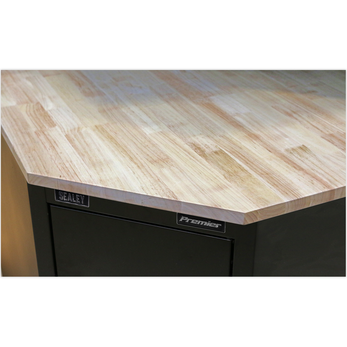 Premier™ Hardwood Corner Worktop 930mm (APMS18)