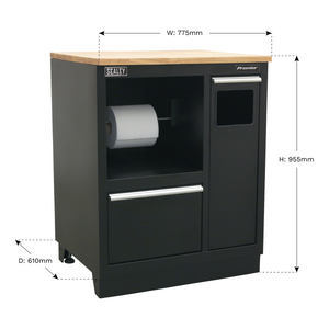 Premier™ Heavy-Duty Modular Multifunction Floor Cabinet 775mm