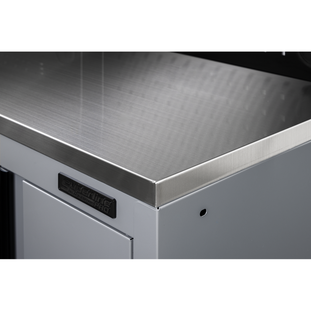 Superline PRO® Black Edition Stainless Steel Worktop 1360mm