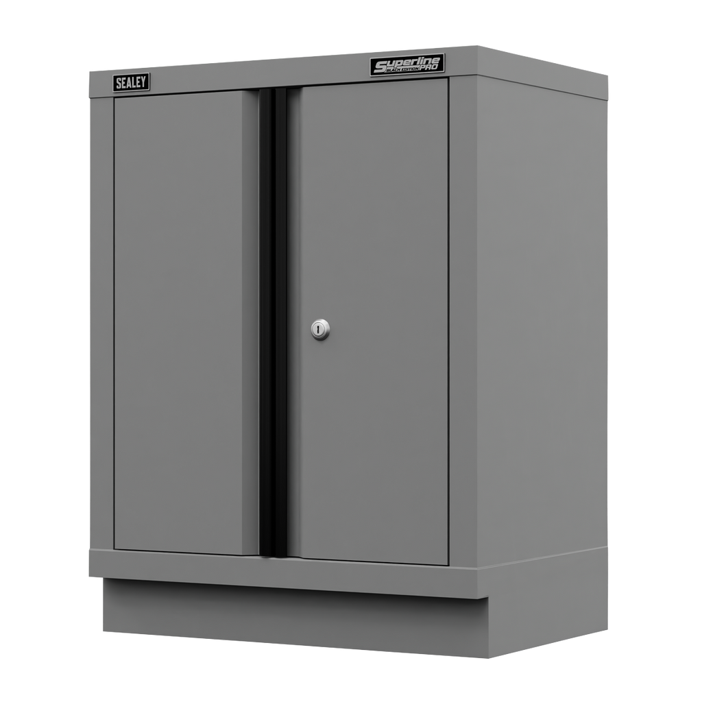 Superline PRO® Black Edition Modular Floor Cabinet 680mm, 2 Door (APMS33BE)