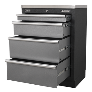 Superline PRO® Modular Cabinet 4 Drawer 680mm