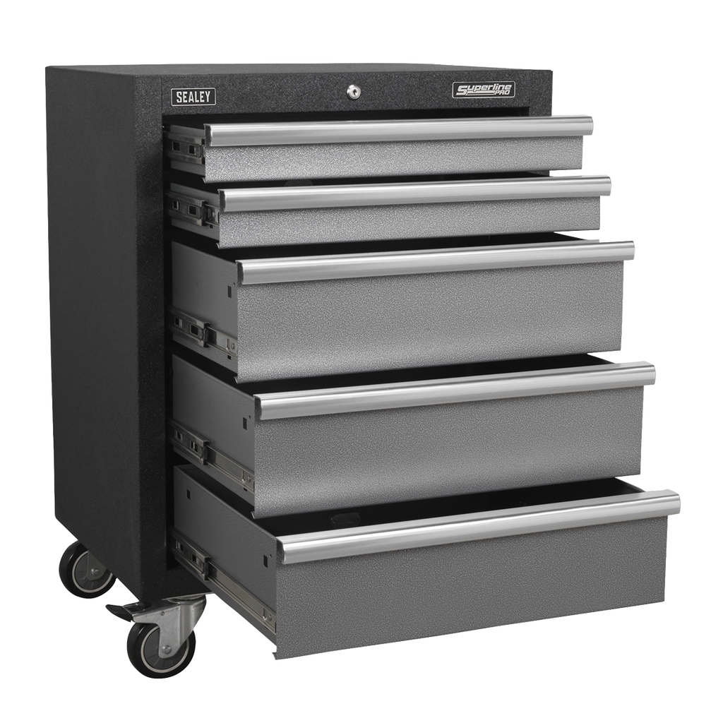 Superline PRO® Modular Mobile Cabinet 5 Drawer 650mm
