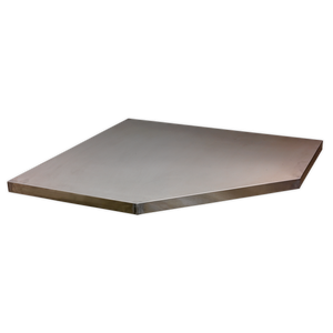 Superline PRO® Corner Storage System with Stainless Worktop 1.55m