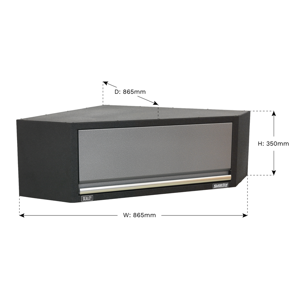 Superline PRO® Modular Corner Wall Cabinet 865mm