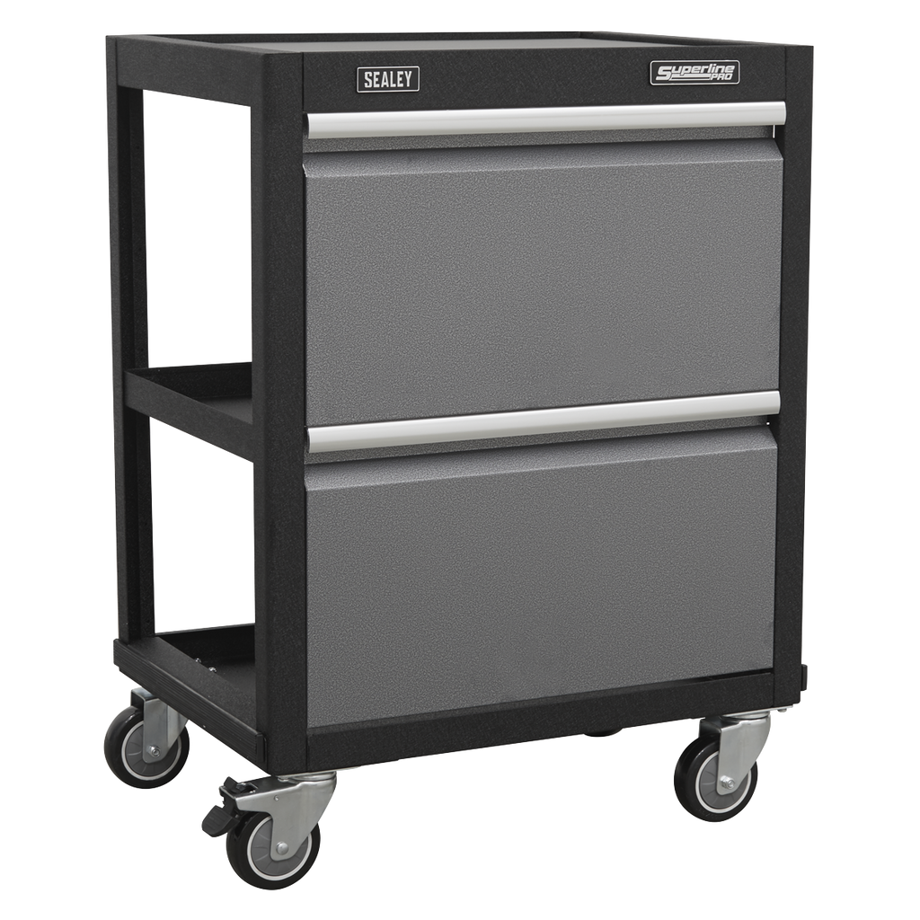 Superline PRO® Storage System with Pressed Wood Worktop 4.92m