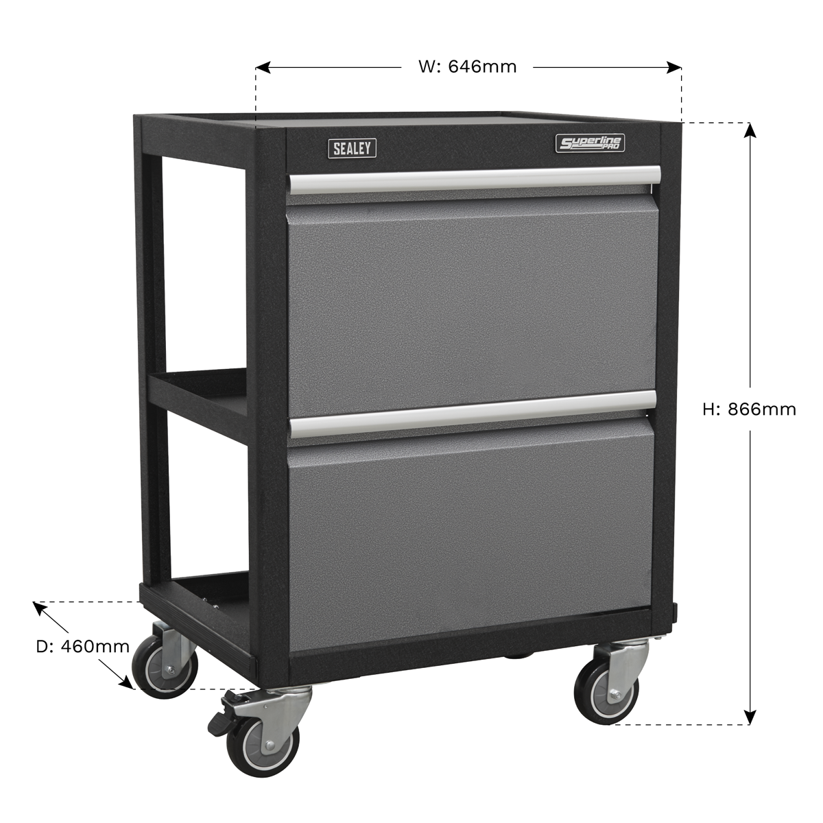 Superline PRO® Modular Mobile Workshop Trolley (APMS66)